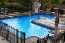 Inground Pools - Fencing: Wrought iron - Image: 262